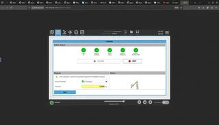 Robot Started Interface